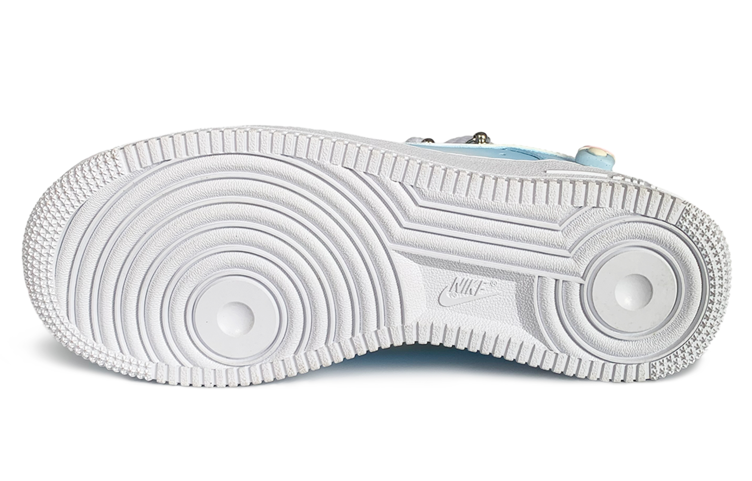 Details for (W) [Kasut Custom] Nike Air Force 1 Low Dual Laces 'Ice Milk Blue' DD8959-100(TeamD-女款冰牛奶)