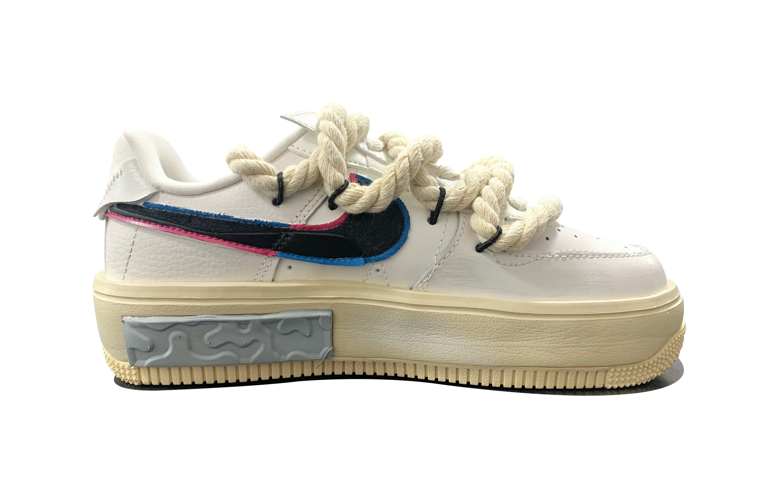 Order (W) [Nike Schuhe] Nike Air Force 1 Low Fontanka ''Vintage Teddy Cream'' DH1290-002(TeamD-女款做旧小熊)