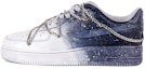 Buy 【定制球鞋】Nike Air Force 1 Low 街頭風 浸染 解構鏈條 星空 低筒 板鞋 女款 灰色