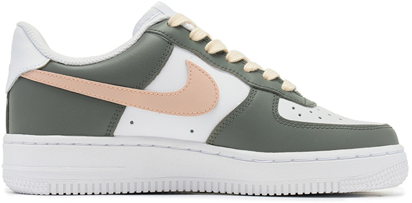 (W) Nike Air Force 1 Personalizadas Gris/Blanco "Grulla" DD8959-100(TeamB-女款油画风灰白) Order (W) Nike Air Force 1 Personalizadas Gris/Blanco "Grulla" DD8959-100(TeamB-女款油画风灰白)