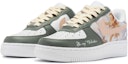Lookbook (W) Nike Air Force 1 Personalizadas Gris/Blanco "Grulla" DD8959-100(TeamB-女款油画风灰白)
