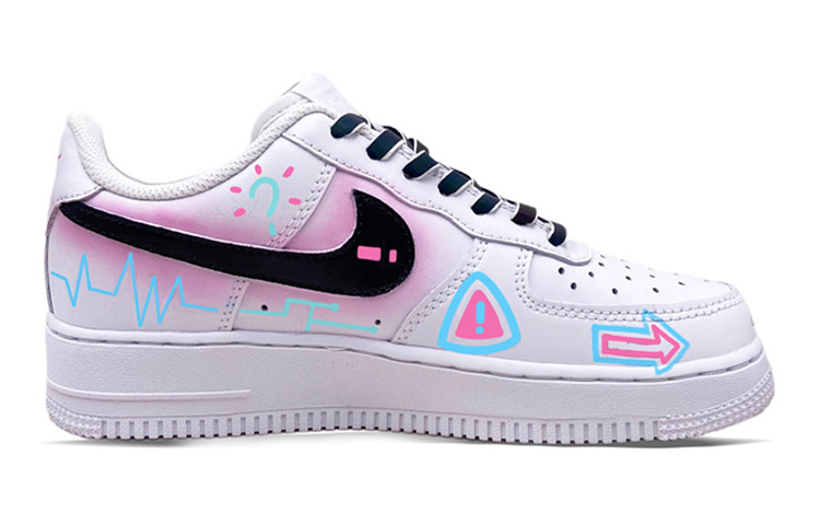 Order (W) Nike Air Force 1 Low Azul/Blanco "Yin Yang Cibernético" DH2920-111(TeamS-女款赛博未来)