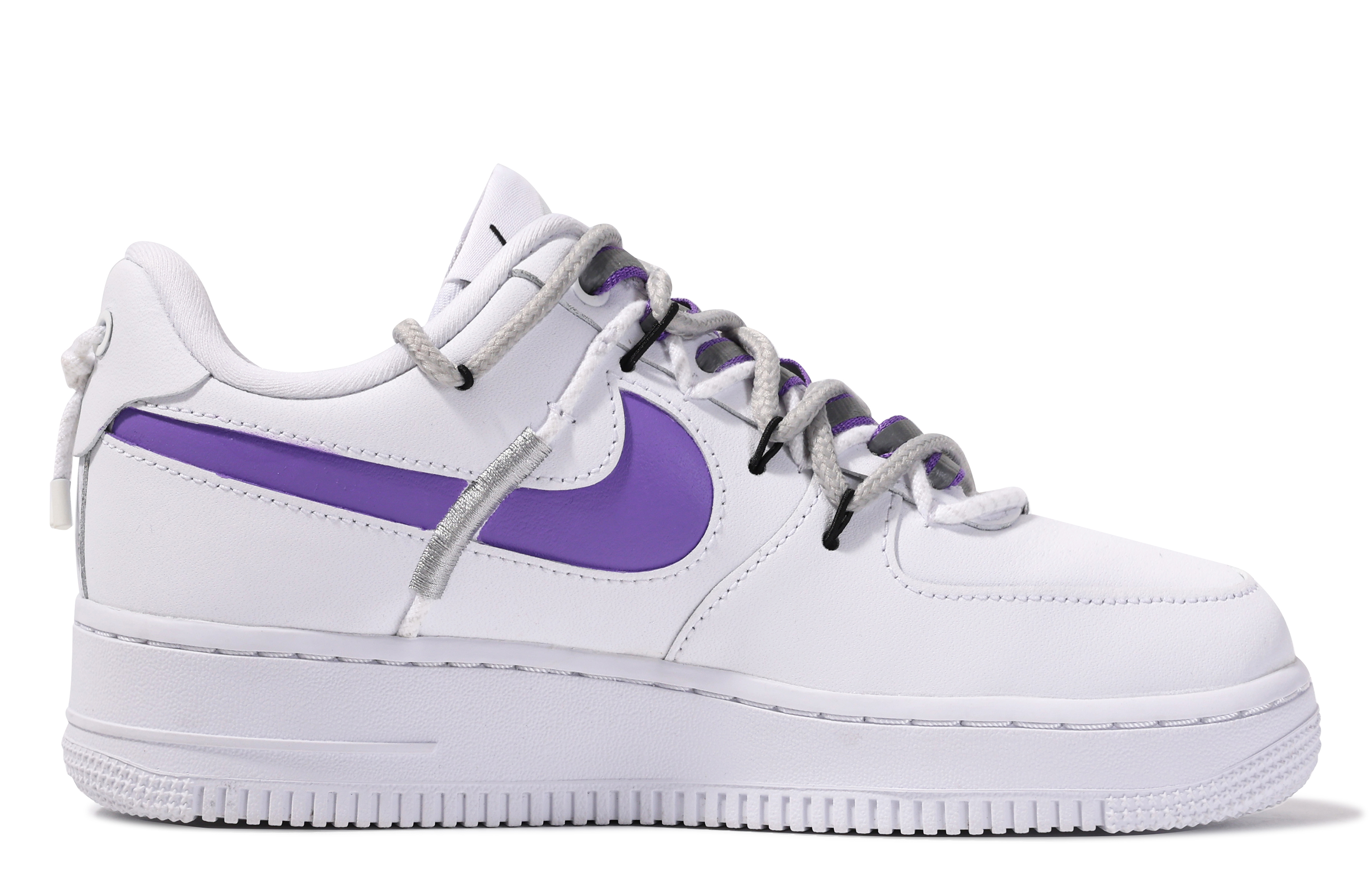 Order 【客製球鞋】Nike Air Force 1 Low LX 達文西客製 禮盒 危險警告 通用 塗鴉 簡約 低筒 板鞋 女款 白紫