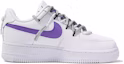 Order 【客製球鞋】Nike Air Force 1 Low LX 達文西客製 禮盒 危險警告 通用 塗鴉 簡約 低筒 板鞋 女款 白紫