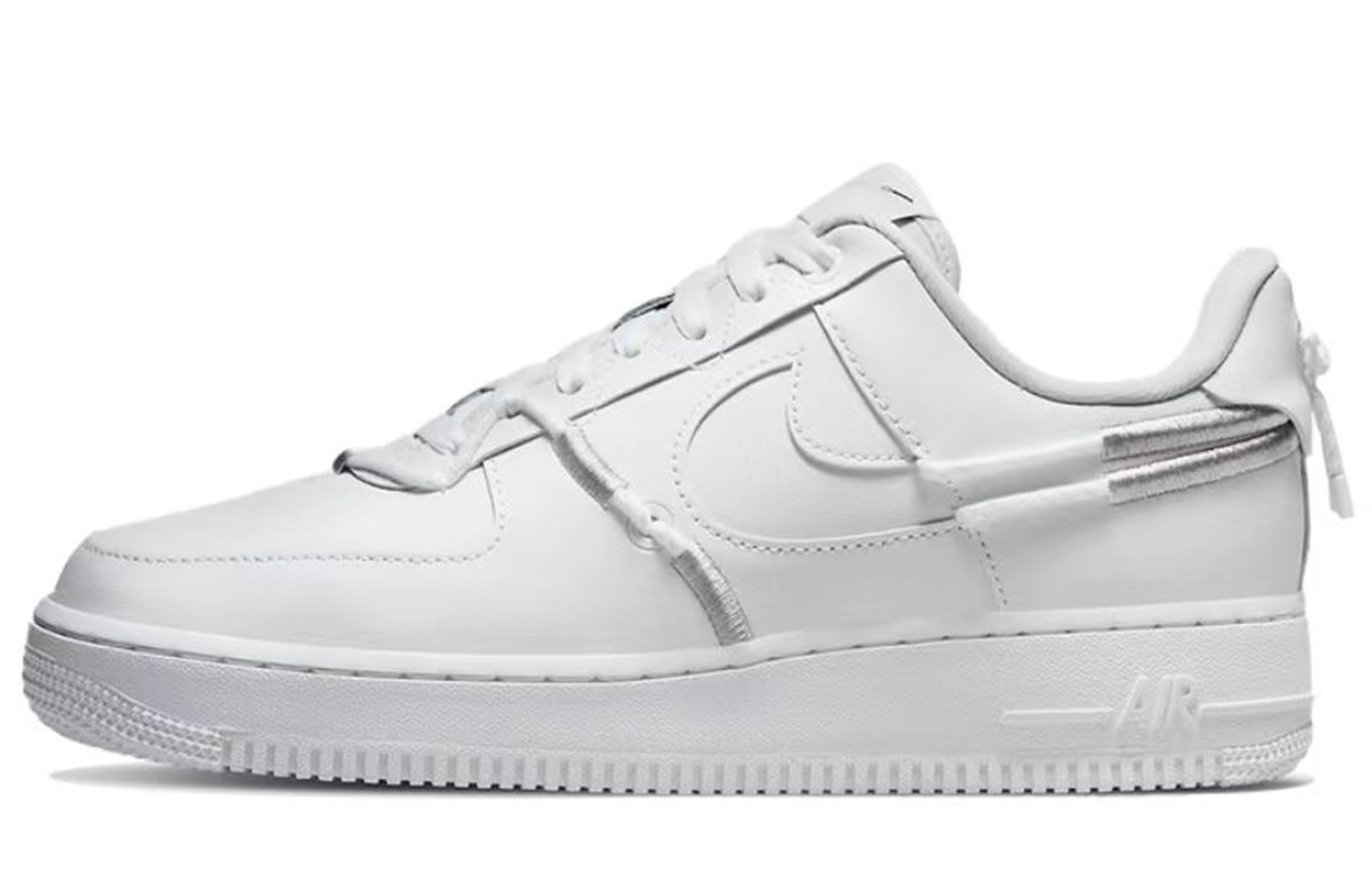 Sizing 【客製球鞋】Nike Air Force 1 Low LX 達文西客製 禮盒 危險警告 通用 塗鴉 簡約 低筒 板鞋 女款 白紫
