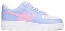 Order (W) 【定制鞋款】耐克空军一号 低帮 紫白色“阳光微笑天空” DD8959-100(Team18-晴天笑脸紫白)