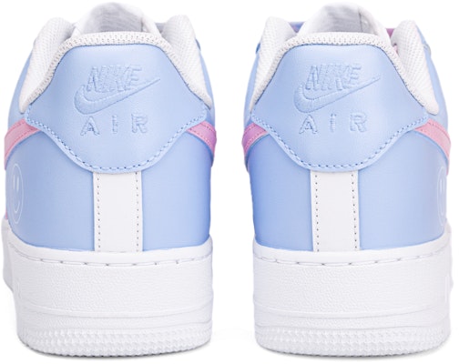 (W) 【定制鞋款】耐克空军一号 低帮 紫白色“阳光微笑天空” DD8959-100(Team18-晴天笑脸紫白) Shop (W) 【定制鞋款】耐克空军一号 低帮 紫白色“阳光微笑天空” DD8959-100(Team18-晴天笑脸紫白)