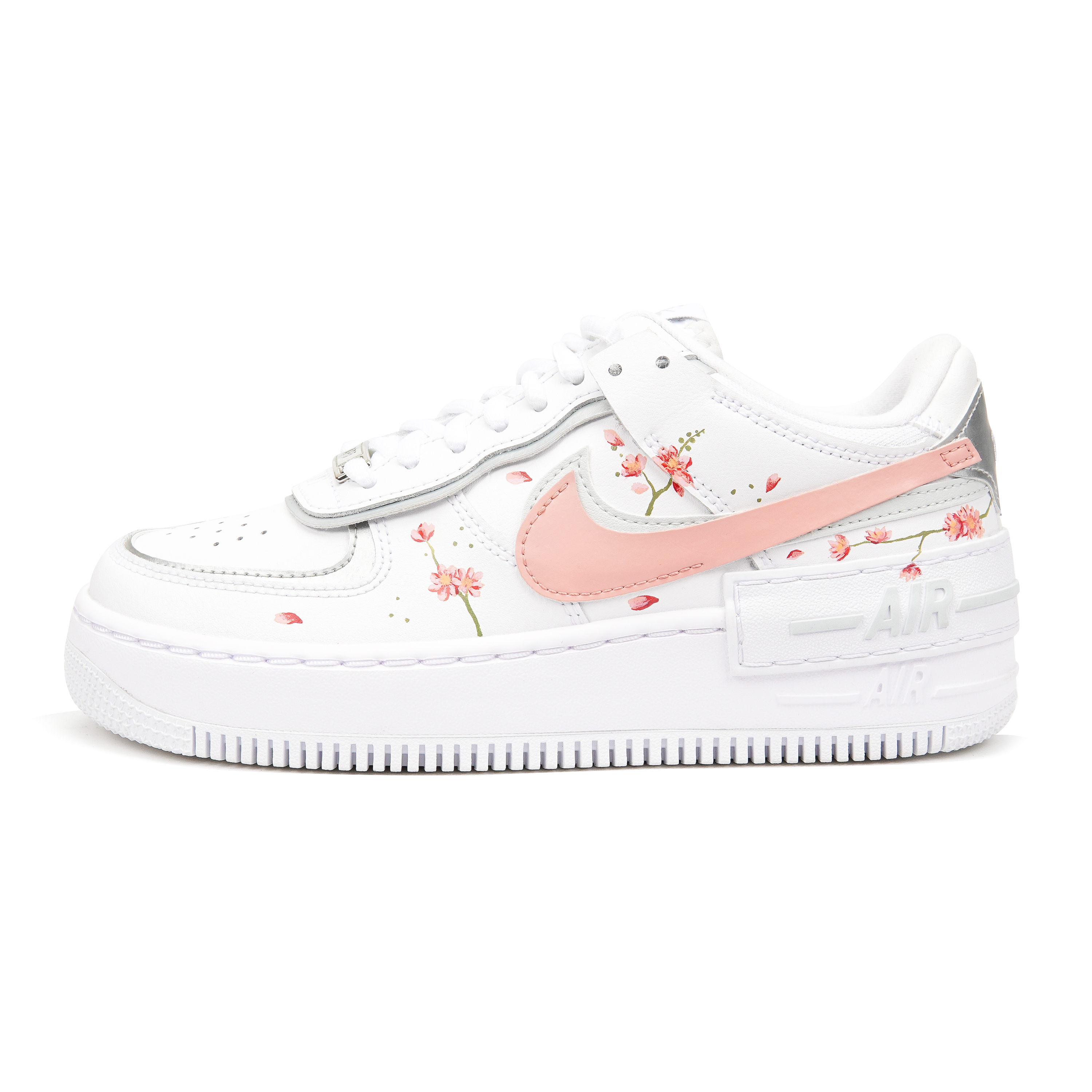 Buy (W) Zapatillas Nike Air Force 1 Low Shadow 'Degradé Floral - Blanco Rosa' CI0919-119(Teamp-花屿恋人）