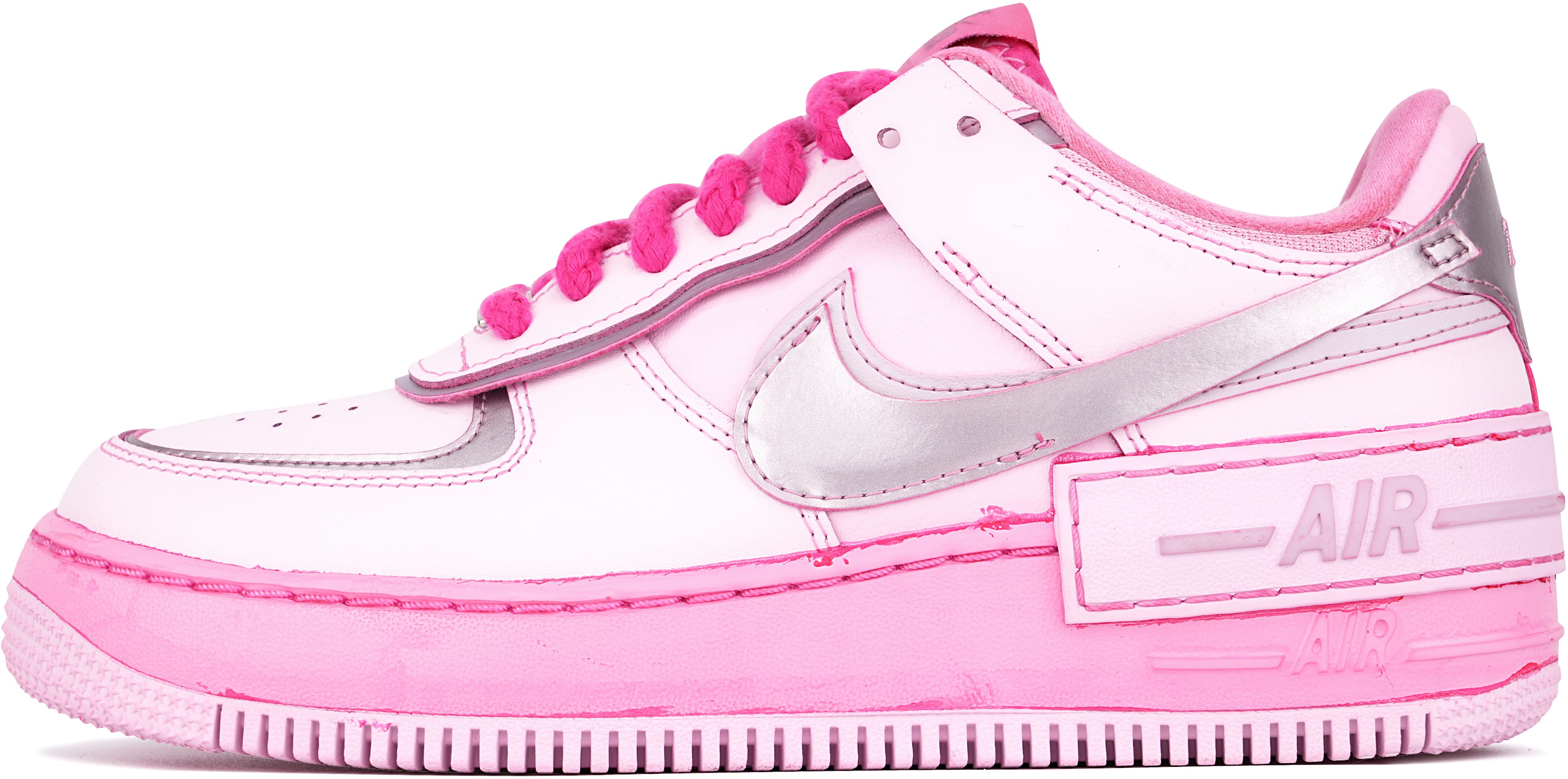 custom-shoes-women-nike-air-force-1-low-shadow-y2-k-pink-silver