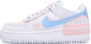 Buy 【定制球鞋】 Nike Air Force 1 Low Shadow 情人節限定 像素愛心 特殊禮盒 休閒 低幫 板鞋 女款 白粉藍