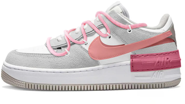 【定制球鞋】 Nike Air Force 1 Low Shadow 复古 高級霧霾灰 學院風 解構 低筒 板鞋 女款 灰粉 Buy 【定制球鞋】 Nike Air Force 1 Low Shadow 复古 高級霧霾灰 學院風 解構 低筒 板鞋 女款 灰粉