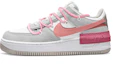Buy 【定制球鞋】 Nike Air Force 1 Low Shadow 复古 高級霧霾灰 學院風 解構 低筒 板鞋 女款 灰粉