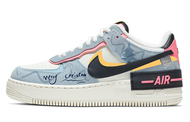[Custom Shoes] (W) Nike Air Force 1 Low Shadow 'Sunset Pulse Graffiti'