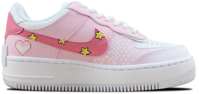 (W) Nike Air Force 1 Shadow "Sakura" Rosa Degradado CI0919-100(Team叁-女款喷绘手绘魔卡少女樱) Order (W) Nike Air Force 1 Shadow "Sakura" Rosa Degradado CI0919-100(Team叁-女款喷绘手绘魔卡少女樱)