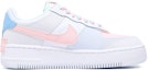 Order 【定制球鞋】 Nike Air Force 1 Low Shadow 情人節限定 像素愛心 特殊禮盒 休閒 低幫 板鞋 女款 白粉藍