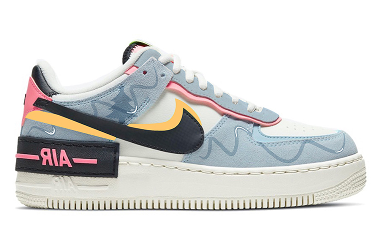 [Custom Shoes] (W) Nike Air Force 1 Low Shadow 'Sunset Pulse Graffiti' 圖 2