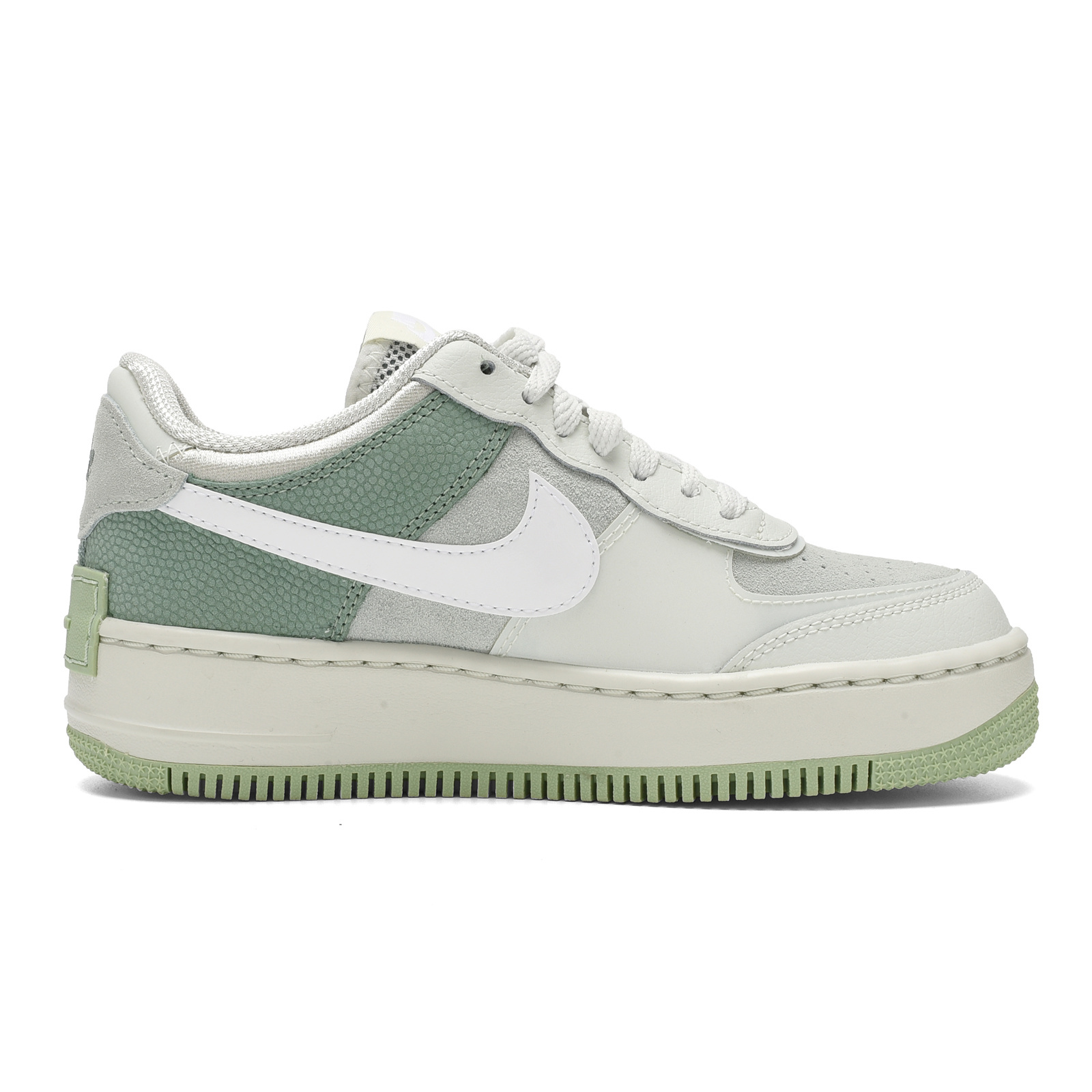 Order 【訂製球鞋】 Nike Air Force 1 Low Shadow 馬卡龍 施華洛世奇水鑽 低筒 板鞋 女款 灰綠