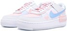 Lookbook 【定制球鞋】 Nike Air Force 1 Low Shadow 情人節限定 像素愛心 特殊禮盒 休閒 低幫 板鞋 女款 白粉藍