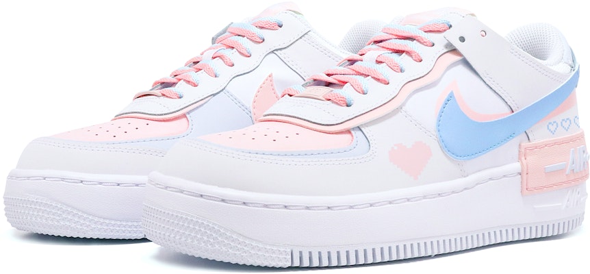 (W) ナイキ AF1 シャドウ バレンタイン ピクセルハート (Nike AF1 Shadow Valentine Pixel Heart) CI0919-117(TeamTen-女款像素心) Lookbook (W) ナイキ AF1 シャドウ バレンタイン ピクセルハート (Nike AF1 Shadow Valentine Pixel Heart) CI0919-117(TeamTen-女款像素心)