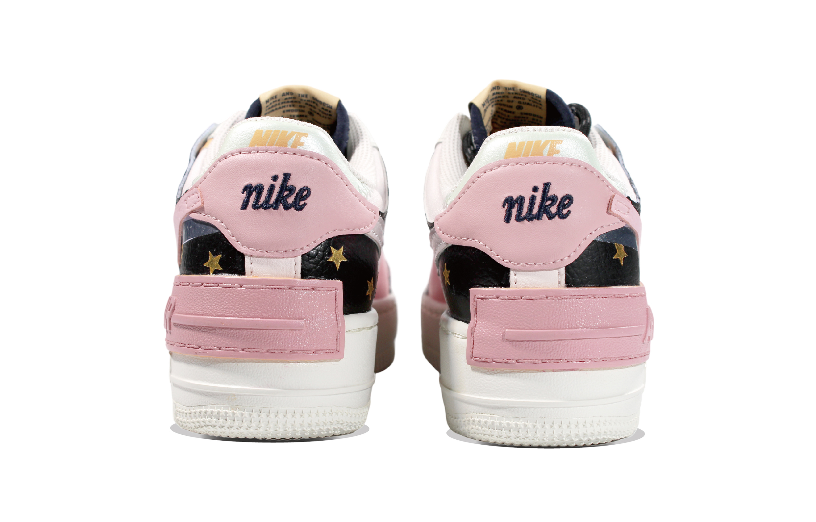 Shop (W) 【カスタムシューズ】ナイキ エアフォース1 ロー シャドウ 'ドーパミン ブラック-ピンク' CI0919-111（Team30-多巴胺星球）