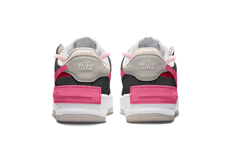 Shop (W) 【カスタムシューズ】ナイキ AF1 ロー シャドウ '渋谷ギャル Y2Kデコンストラップ' FB7172-111(TeamY-女款涩谷辣妹粉黑)