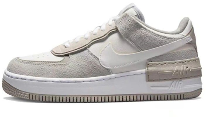【定制球鞋】 Nike Air Force 1 Low Shadow 复古 高級霧霾灰 學院風 解構 低筒 板鞋 女款 灰粉 Details for 【定制球鞋】 Nike Air Force 1 Low Shadow 复古 高級霧霾灰 學院風 解構 低筒 板鞋 女款 灰粉