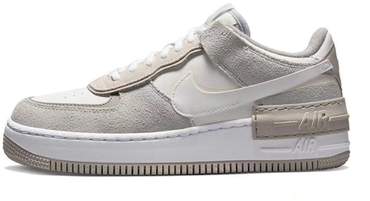 【定制球鞋】Nike Air Force 1 Low Shadow復古 奶黃包 學院風 解構綁帶 低幫 板鞋 女款 米灰 Details for 【定制球鞋】Nike Air Force 1 Low Shadow復古 奶黃包 學院風 解構綁帶 低幫 板鞋 女款 米灰