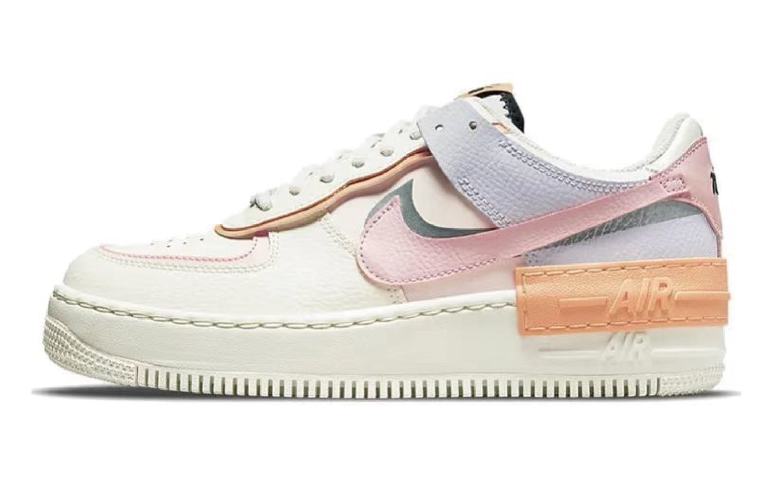 Details for (W) 【カスタムシューズ】ナイキ エアフォース1 ロー シャドウ 'ドーパミン ブラック-ピンク' CI0919-111（Team30-多巴胺星球）