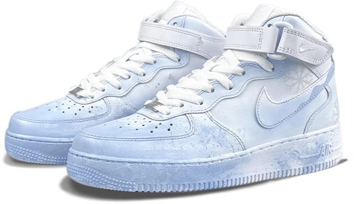 (W) Zapatillas Nike Air Force 1 Mid '07 'Gradiente Copo de Nieve' DD9625-100(TeamTwo-冰雪奇缘S-BOX) Lookbook (W) Zapatillas Nike Air Force 1 Mid '07 'Gradiente Copo de Nieve' DD9625-100(TeamTwo-冰雪奇缘S-BOX)