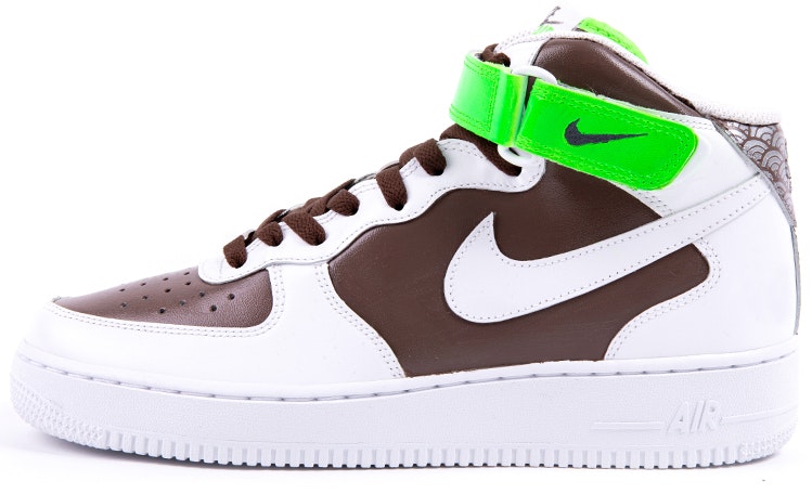 custom-shoes-women-nike-air-force-1-mid-genji-ninja-white-brown-green-dd-9625-100-team-nine-genji