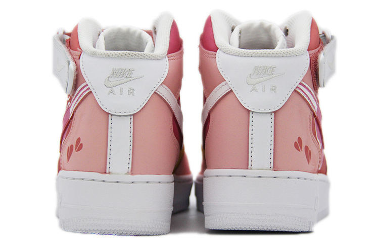 Purchase (W) [Sepatu Kustom] Nike Air Force 1 Mid 'Wing Pink Gradient' DD9625-100（TEAM110-爱即将融SBOX）