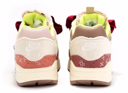 【定製球鞋】Nike Air Max 1 prm "best friend聖誕 蝴蝶麋鹿 低筒跑步鞋 女款 卡其紅 Purchase 【定製球鞋】Nike Air Max 1 prm "best friend聖誕 蝴蝶麋鹿 低筒跑步鞋 女款 卡其紅