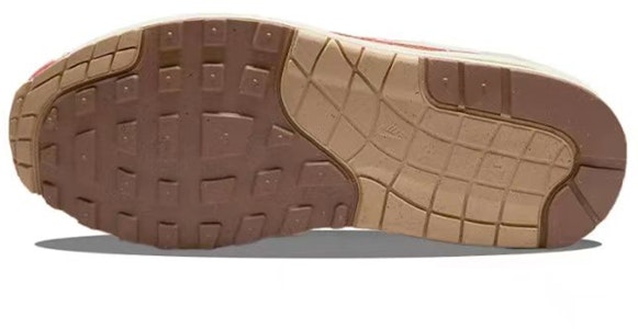 【客製化球鞋】Nike Air Max 1 prm"最佳朋友"生日願望 聖誕歡樂 雪花 低筒 生活休閒鞋 女款 紅卡其 Sizing 【客製化球鞋】Nike Air Max 1 prm"最佳朋友"生日願望 聖誕歡樂 雪花 低筒 生活休閒鞋 女款 紅卡其