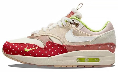 【客製化球鞋】Nike Air Max 1 prm"最佳朋友"生日願望 聖誕歡樂 雪花 低筒 生活休閒鞋 女款 紅卡其 Cheap 【客製化球鞋】Nike Air Max 1 prm"最佳朋友"生日願望 聖誕歡樂 雪花 低筒 生活休閒鞋 女款 紅卡其