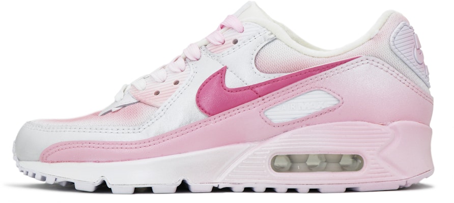 【訂製球鞋】Nike Air Max 90 蒸氣木偶 水晶露娜 清新運動風 透氣輕便 低筒 跑步鞋 女款 銀粉 Buy 【訂製球鞋】Nike Air Max 90 蒸氣木偶 水晶露娜 清新運動風 透氣輕便 低筒 跑步鞋 女款 銀粉