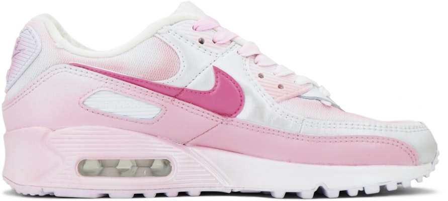 【訂製球鞋】Nike Air Max 90 蒸氣木偶 水晶露娜 清新運動風 透氣輕便 低筒 跑步鞋 女款 銀粉 Order 【訂製球鞋】Nike Air Max 90 蒸氣木偶 水晶露娜 清新運動風 透氣輕便 低筒 跑步鞋 女款 銀粉