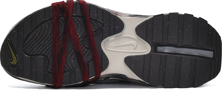 【訂製球鞋】Nike Air Max Bliss CUS ID 破爛美學風 重金屬 美式復古 沙丘末日廢土 低筒 生活休閒鞋 女款 黑灰 Details for 【訂製球鞋】Nike Air Max Bliss CUS ID 破爛美學風 重金屬 美式復古 沙丘末日廢土 低筒 生活休閒鞋 女款 黑灰