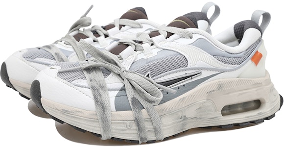 (W) 나이키 에어 맥스 블리스 '화이트 그레이 에이지드' (커스텀) DZ4707-001(Team拾玖-灰色系带S-BOX) Lookbook (W) 나이키 에어 맥스 블리스 '화이트 그레이 에이지드' (커스텀) DZ4707-001(Team拾玖-灰色系带S-BOX)