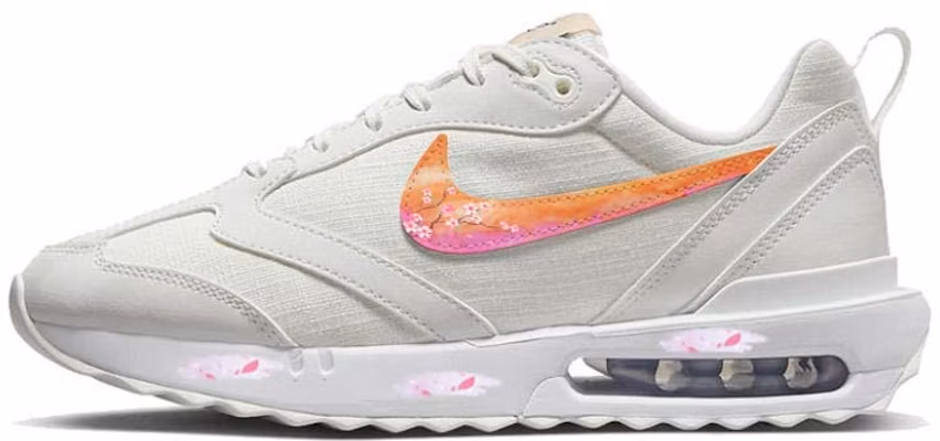 【客製球鞋】 Nike Air Max Dawn 桃之夭夭 灼灼其華 防滑耐磨透氣快乾 低筒 生活休閒鞋 女款 白 Order 【客製球鞋】 Nike Air Max Dawn 桃之夭夭 灼灼其華 防滑耐磨透氣快乾 低筒 生活休閒鞋 女款 白