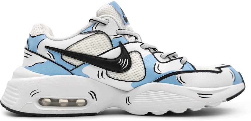 【訂製球鞋】 Nike Air Max Fusion 壹心製造 未來次元 二次元 特別禮盒 線條解構 輪廓 低筒 生活休閒鞋 女款 藍白 Lookbook 【訂製球鞋】 Nike Air Max Fusion 壹心製造 未來次元 二次元 特別禮盒 線條解構 輪廓 低筒 生活休閒鞋 女款 藍白