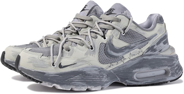 【訂製球鞋】Nike Air Max Fusion 達文西訂製 心動時刻 愛在路上 塗鴉 做舊 低幫 跑步鞋 女款 灰 Buy 【訂製球鞋】Nike Air Max Fusion 達文西訂製 心動時刻 愛在路上 塗鴉 做舊 低幫 跑步鞋 女款 灰