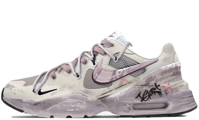 (W) 나이키 에어맥스 퓨전 '다빈치 커스텀 핑크퍼플 오프화이트' CJ1671-100(TeamM-女款内心活动) Order (W) 나이키 에어맥스 퓨전 '다빈치 커스텀 핑크퍼플 오프화이트' CJ1671-100(TeamM-女款内心活动)