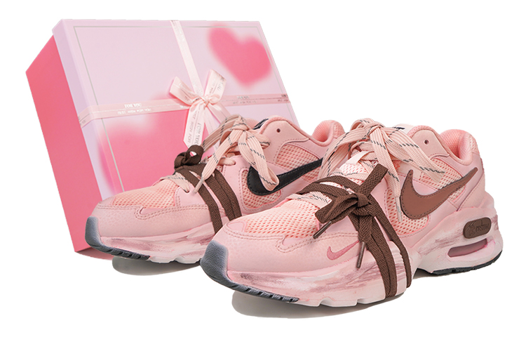 [Custom Shoes] (Women) Nike Air Max Fusion 'Dipped Vintage Pink-Brown' CJ1671-100-465160