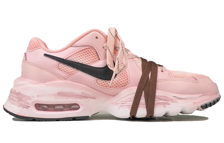 Lookbook (W) [Kasut Custom] Nike Air Max Fusion 'Dipped Vintage Pink-Coklat' CJ1671-100-465160
