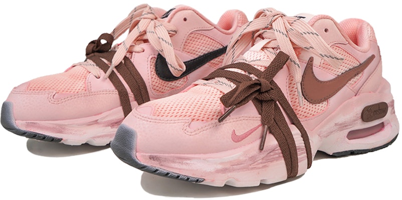 (W) 나이키 에어맥스 퓨전 '빈티지 핑크브라운' (커스텀) CJ1671-100-465160 Shop (W) 나이키 에어맥스 퓨전 '빈티지 핑크브라운' (커스텀) CJ1671-100-465160