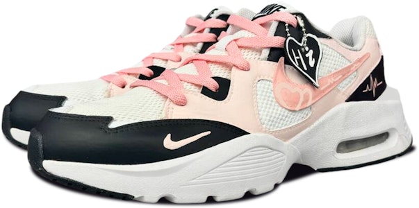 【訂製運動鞋】 Nike Air Max Fusion 清新 百搭 透氣減震防滑耐磨 低筒跑步鞋 女款 粉色 Shop 【訂製運動鞋】 Nike Air Max Fusion 清新 百搭 透氣減震防滑耐磨 低筒跑步鞋 女款 粉色
