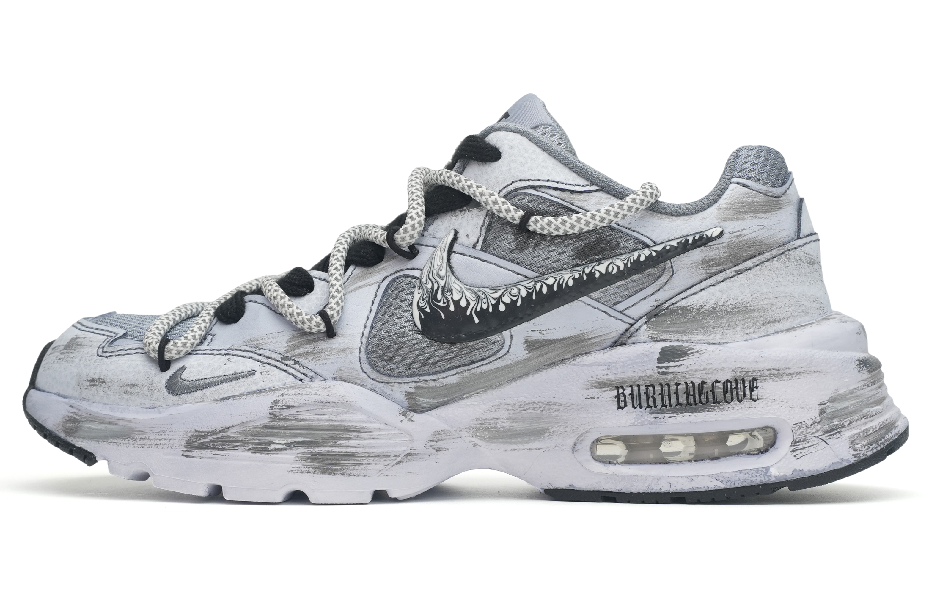 [Custom Shoes] (Women) Nike Air Max Fusion 'Gothic Flame Grey' CJ1671-100-466245