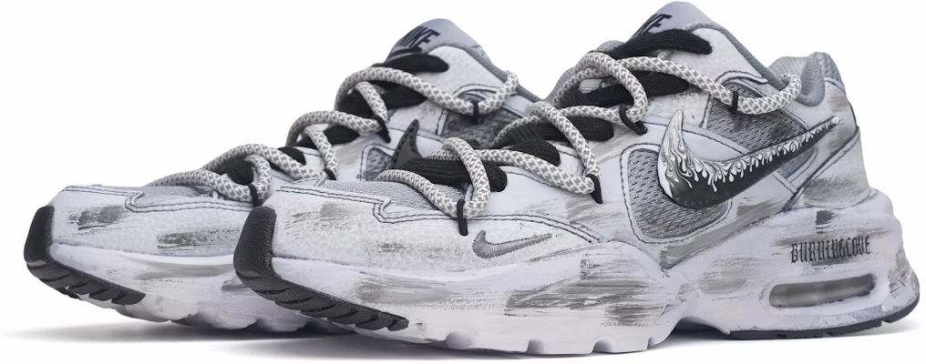 (W) 나이키 에어 맥스 퓨전 '고딕 불꽃 회색' (커스텀) CJ1671-100-466245 Lookbook (W) 나이키 에어 맥스 퓨전 '고딕 불꽃 회색' (커스텀) CJ1671-100-466245