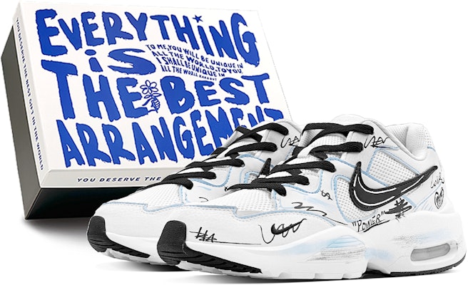 (W) 【定制鞋款】耐克Air Max Fusion ‘涂鸦蓝白’ CJ1671-100(Team88-黑色涂鸦S-BOX) Buy (W) 【定制鞋款】耐克Air Max Fusion ‘涂鸦蓝白’ CJ1671-100(Team88-黑色涂鸦S-BOX)