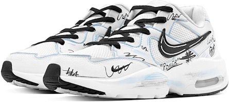 (W) 【定制鞋款】耐克Air Max Fusion ‘涂鸦蓝白’ CJ1671-100(Team88-黑色涂鸦S-BOX) Shop (W) 【定制鞋款】耐克Air Max Fusion ‘涂鸦蓝白’ CJ1671-100(Team88-黑色涂鸦S-BOX)